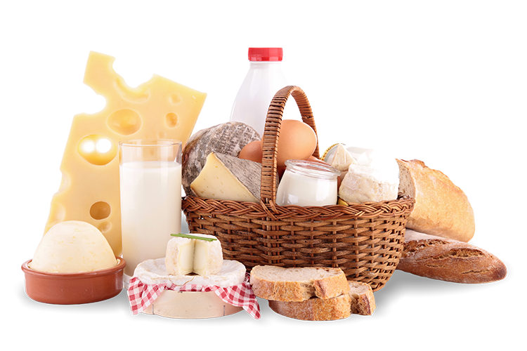 Assorted breads and baked goods