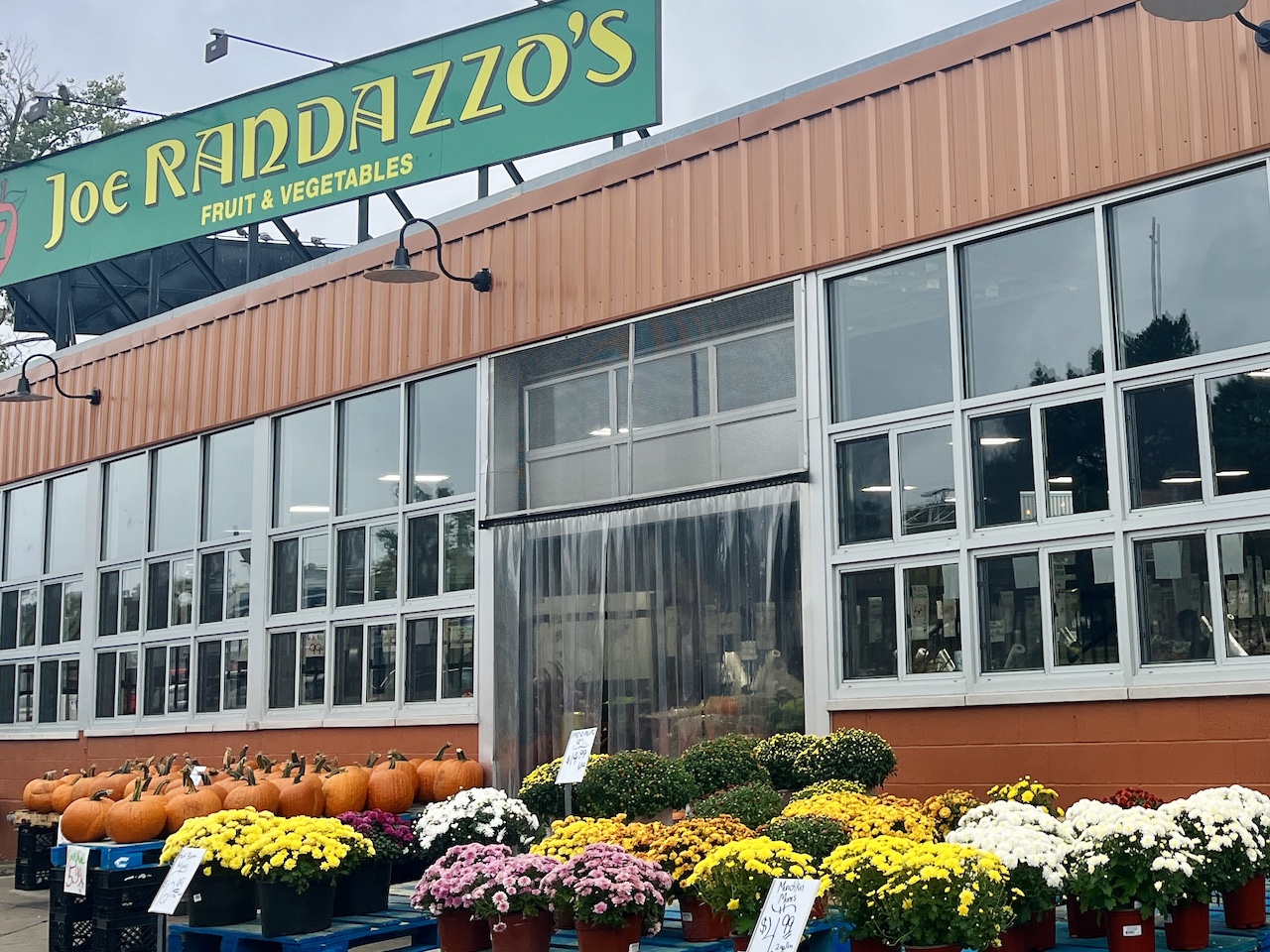 Exterior of a Joe Randazzo’s Fruit and Vegetable Market