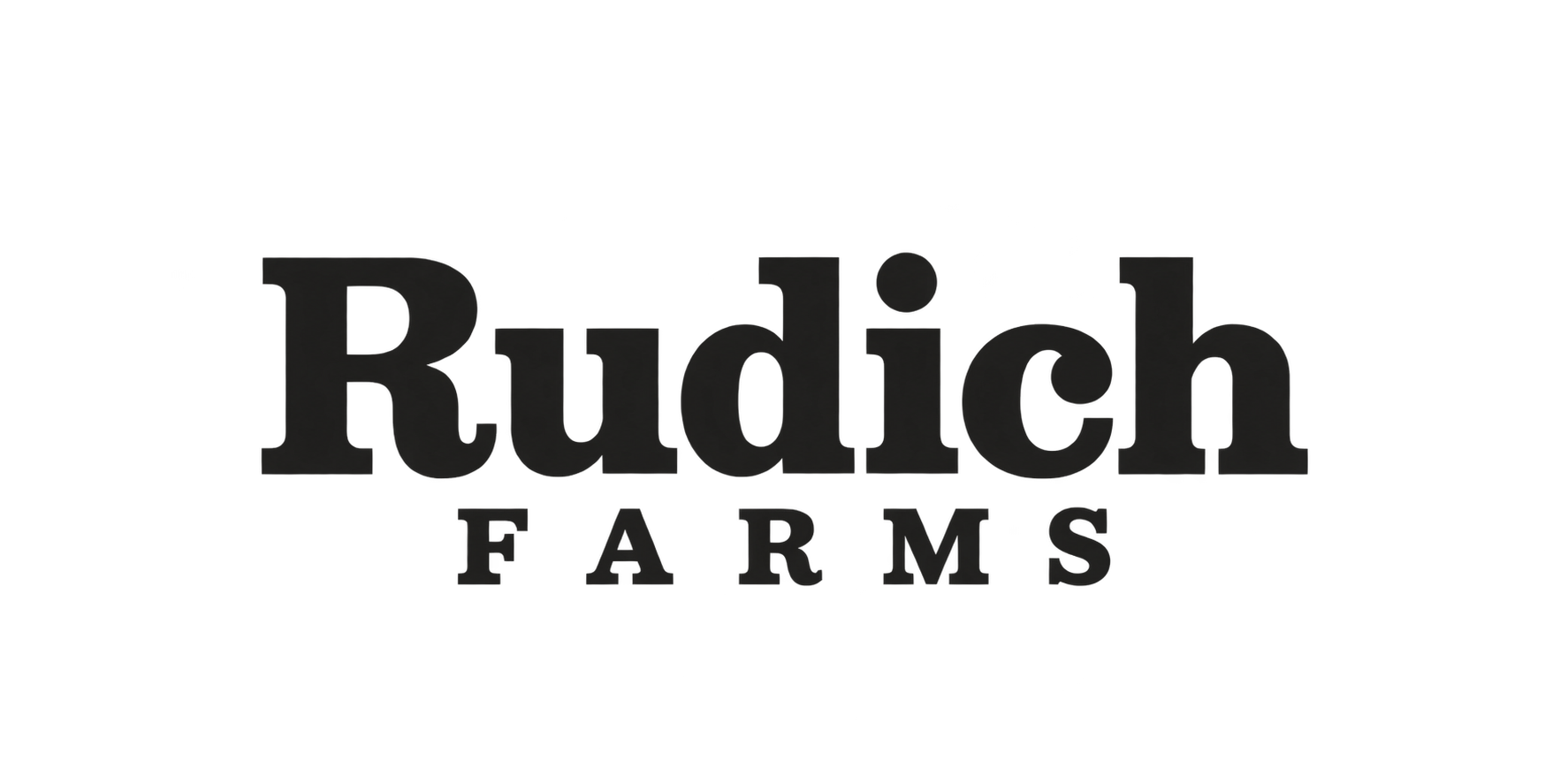 Rudich Farms traditional wordmark-3
